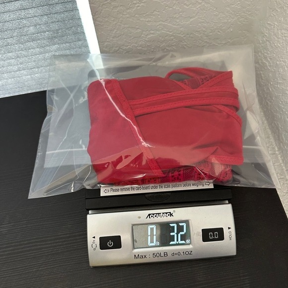 Body Form Red V-Neck Wide Strap Pullover Lace Hem Tank Top Women's Plus Size 2X - Picture 11 of 11